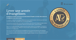Desktop Screenshot of evangelistes.com